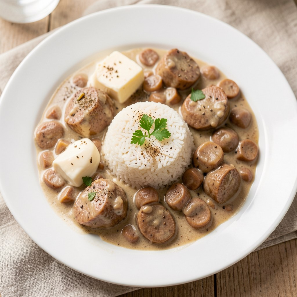 Gulasz z serc z indyka