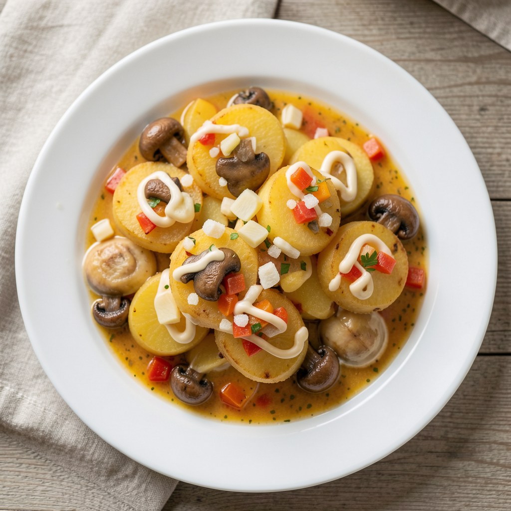 Ziemniaki z parówką