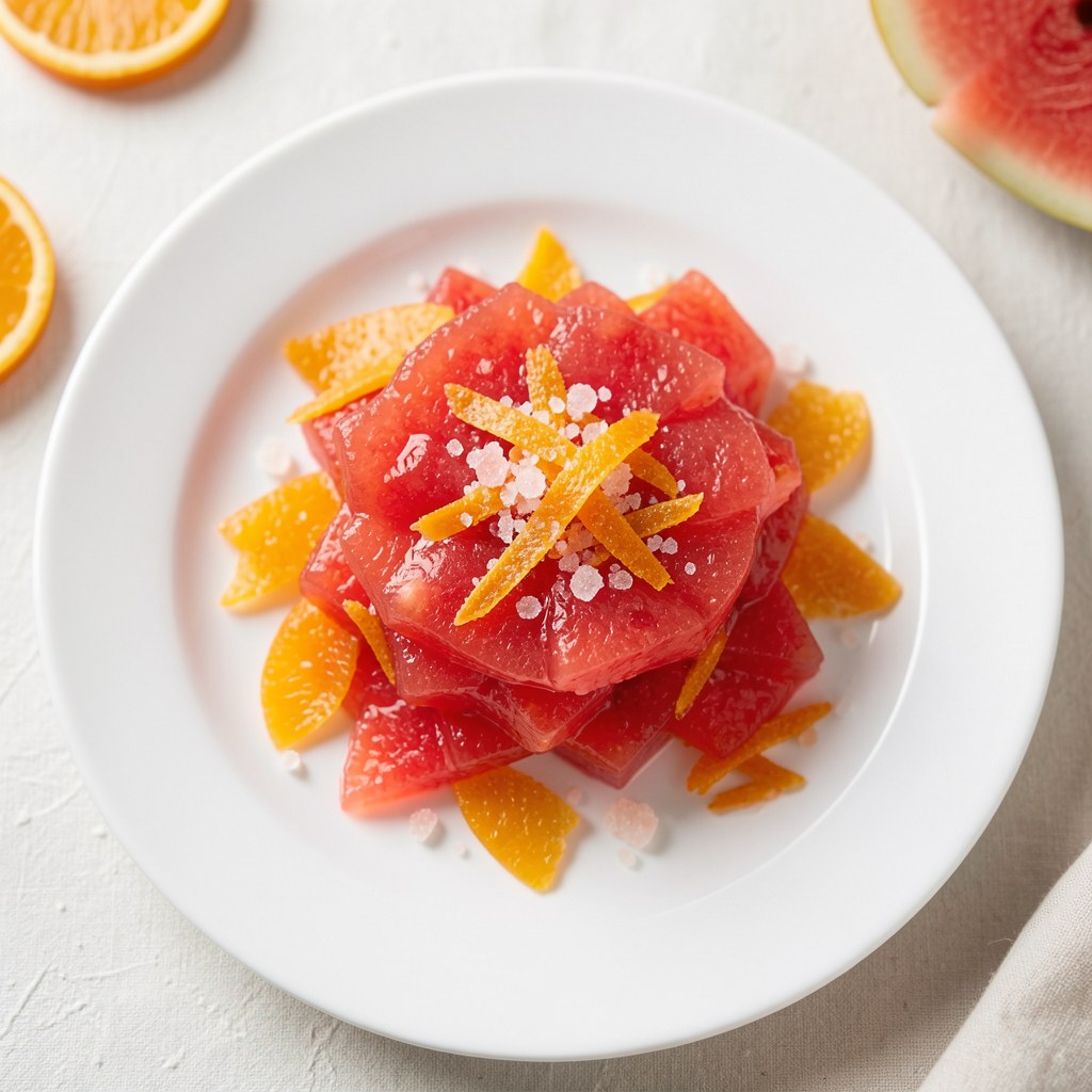 komfitura ze skórek arbuza