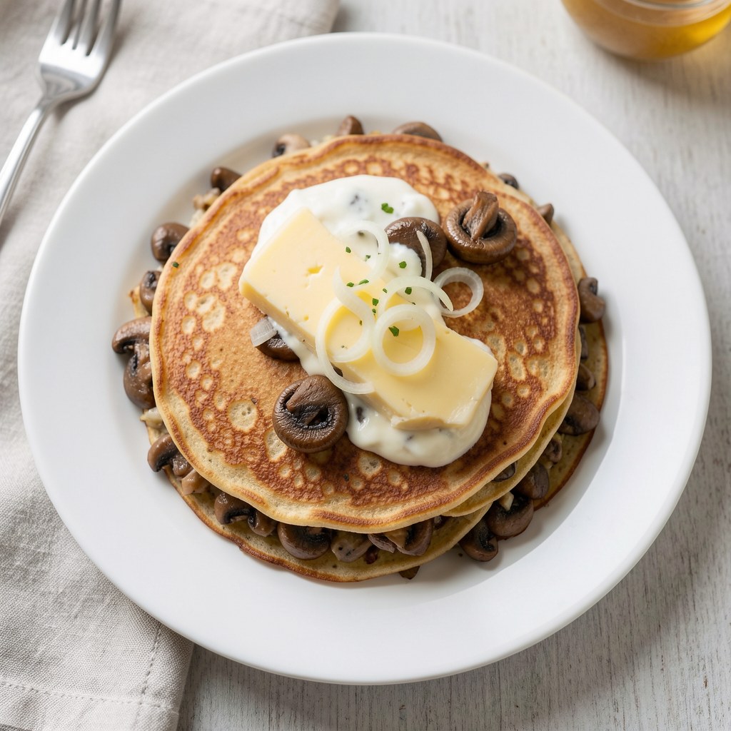 naleśniki z pieczarkami