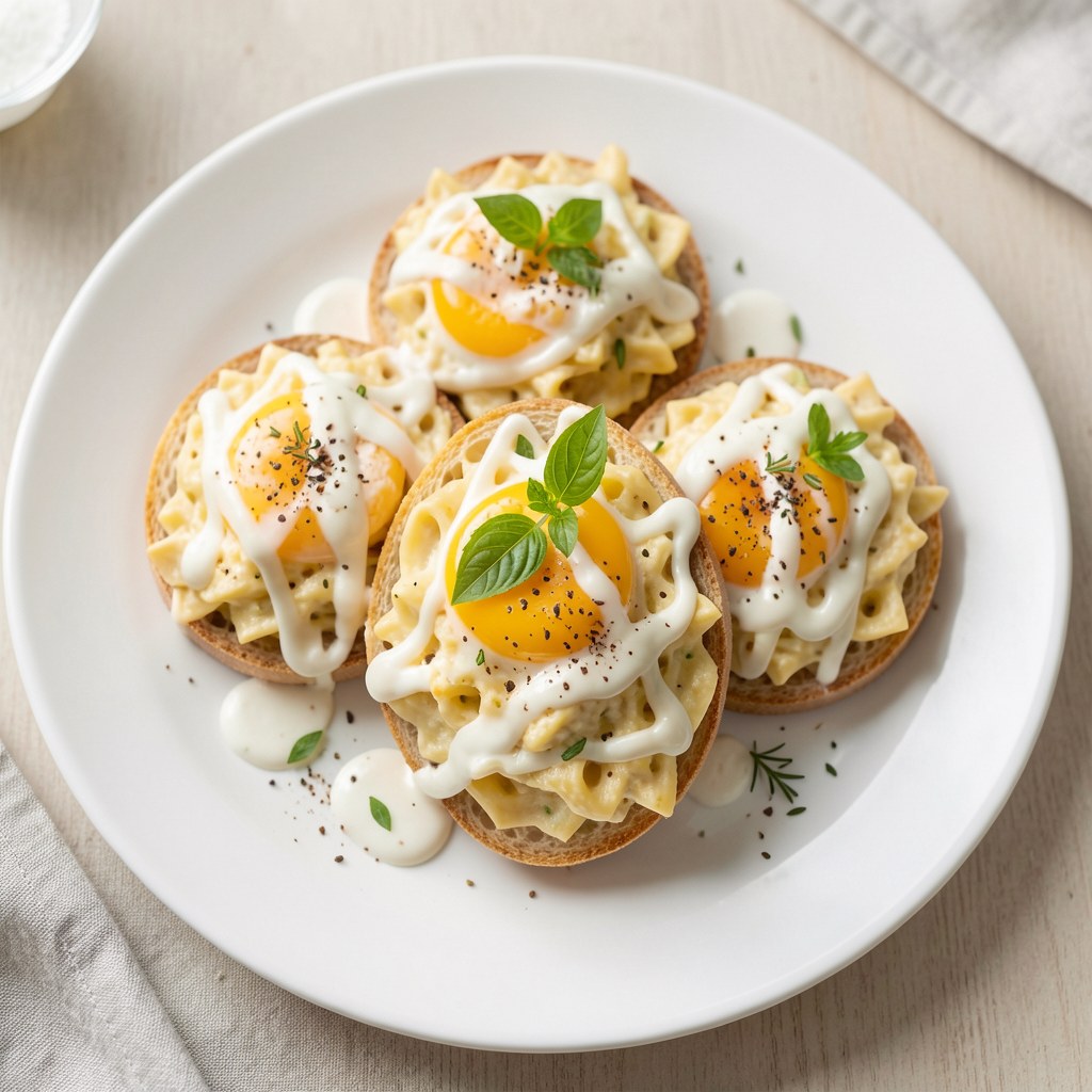 Pasta z jajek do kanapek