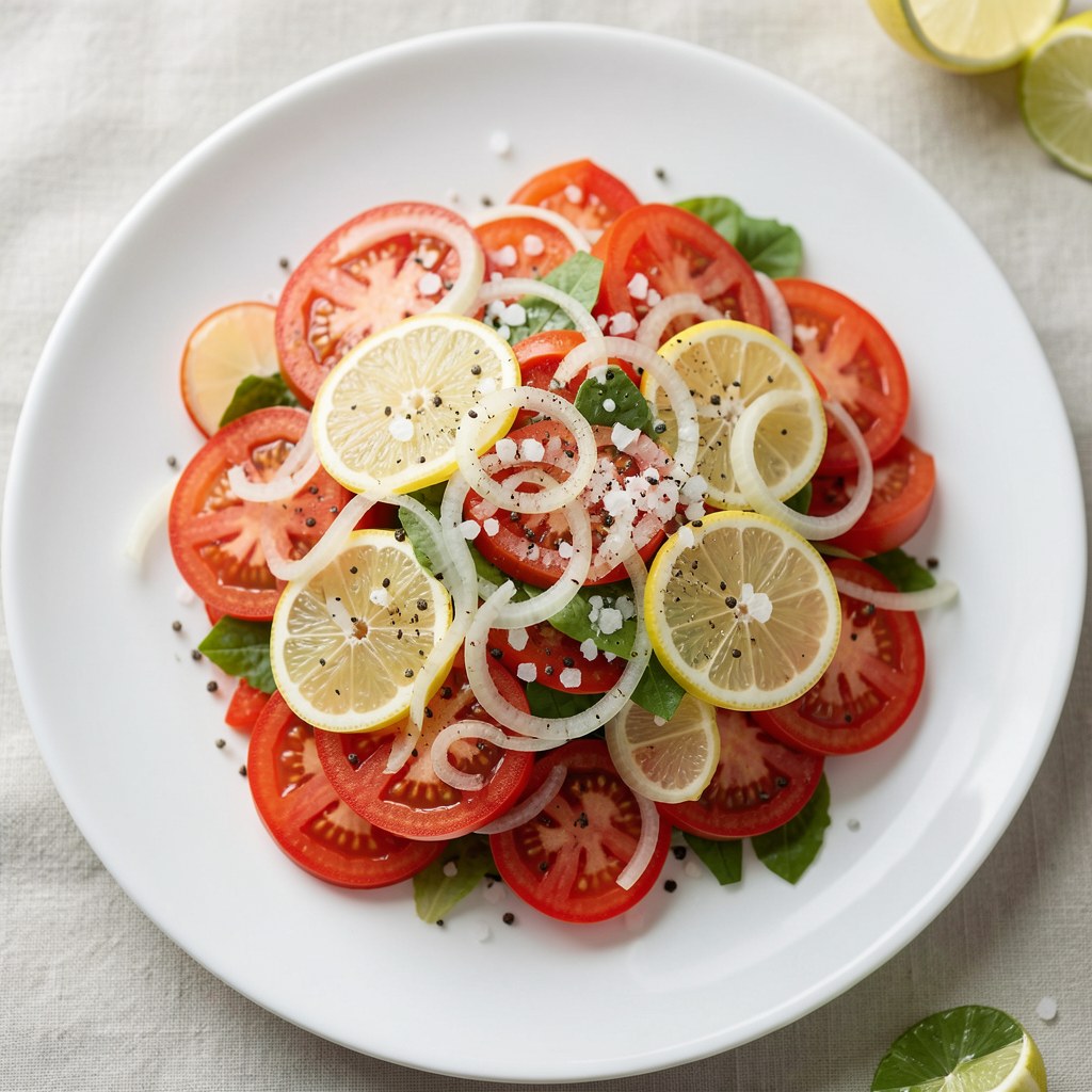 Sałatka z pomidorów