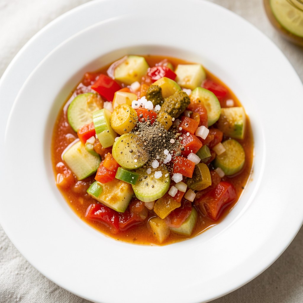 Słodko - kwaśny sos cukiniowy