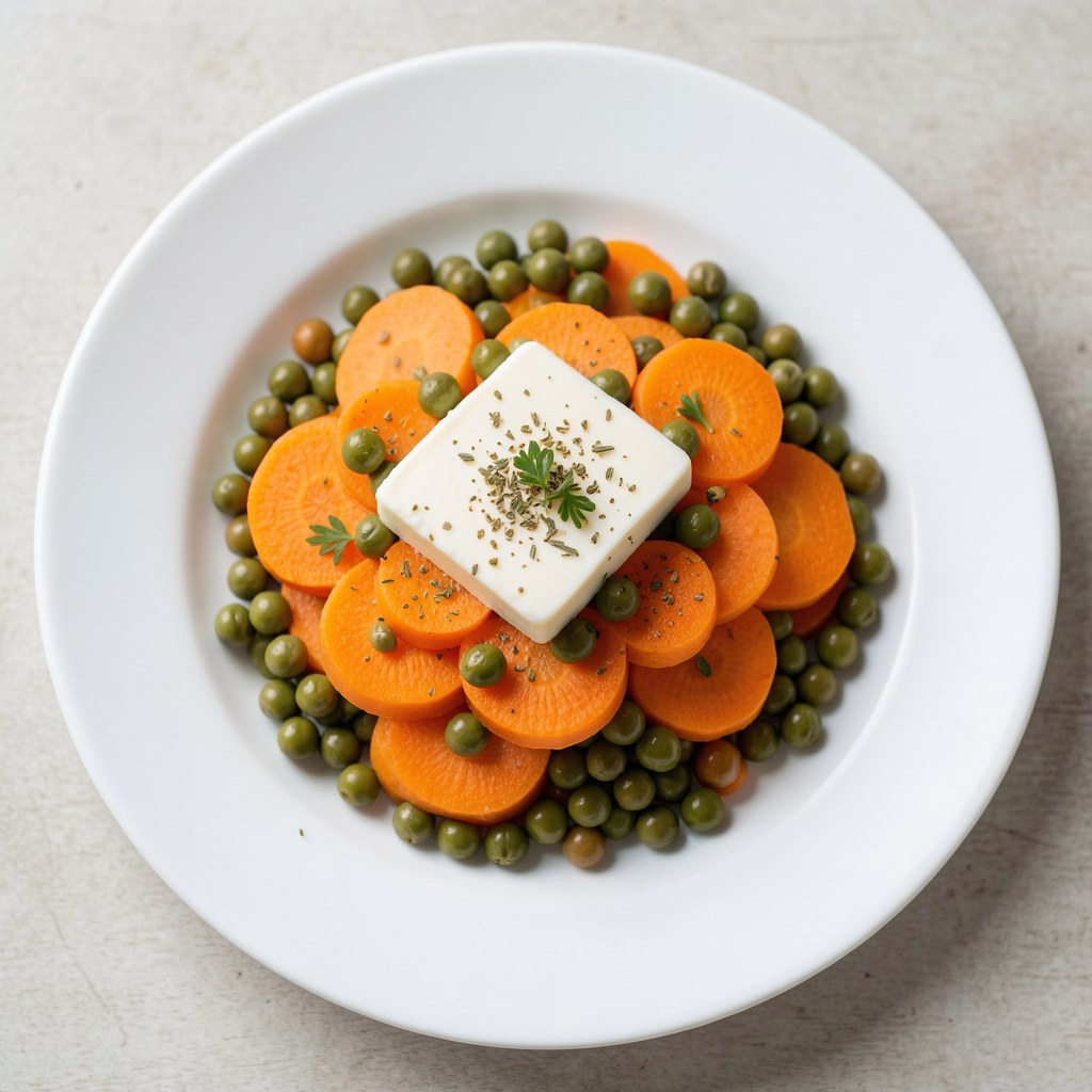 Marchewka z groszkiem