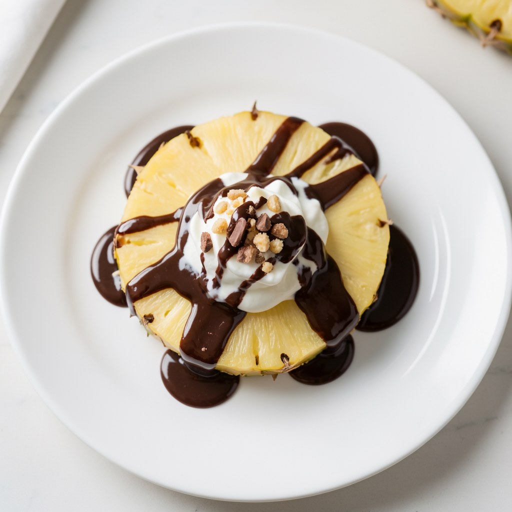 Ananas w czekoladzie