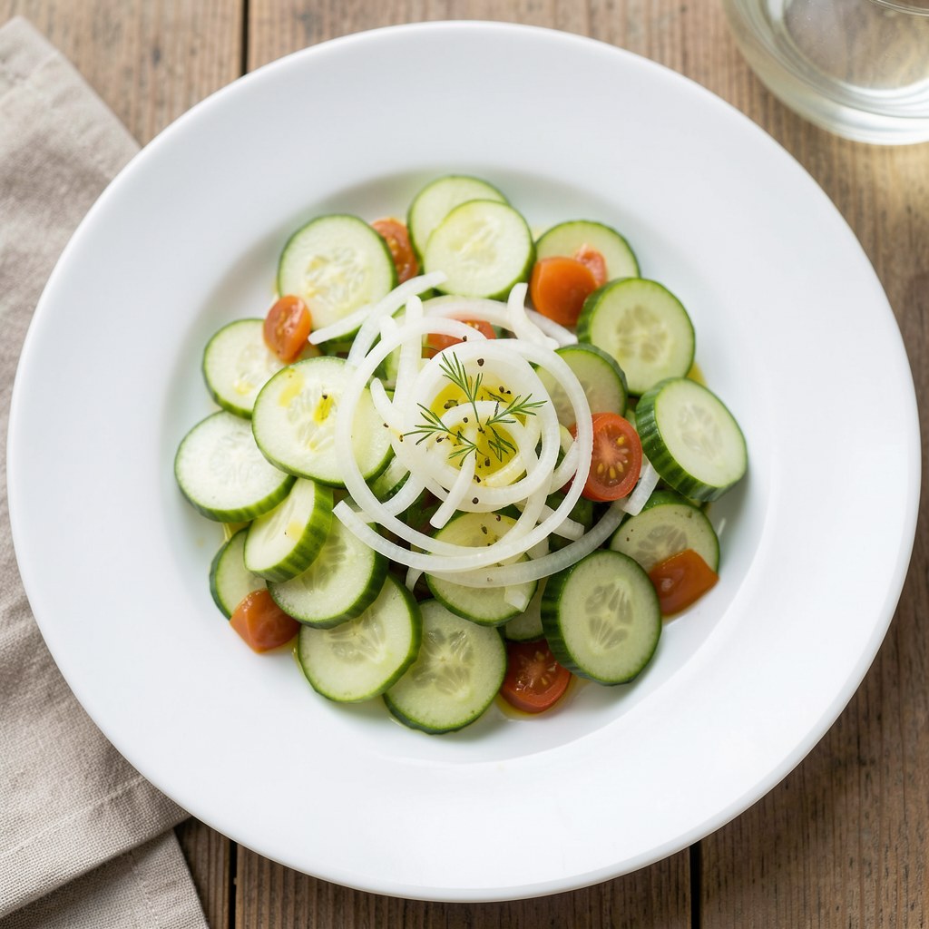 Surówka z ogórków