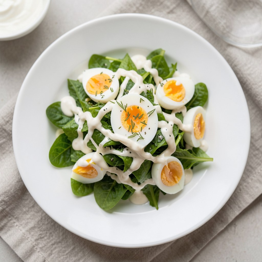 Sałata z jajkami