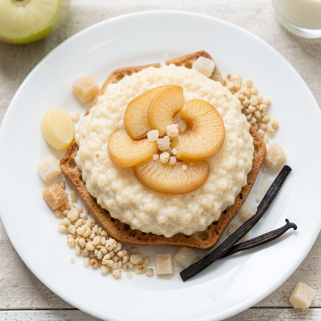 kasza manna z herbatnikami