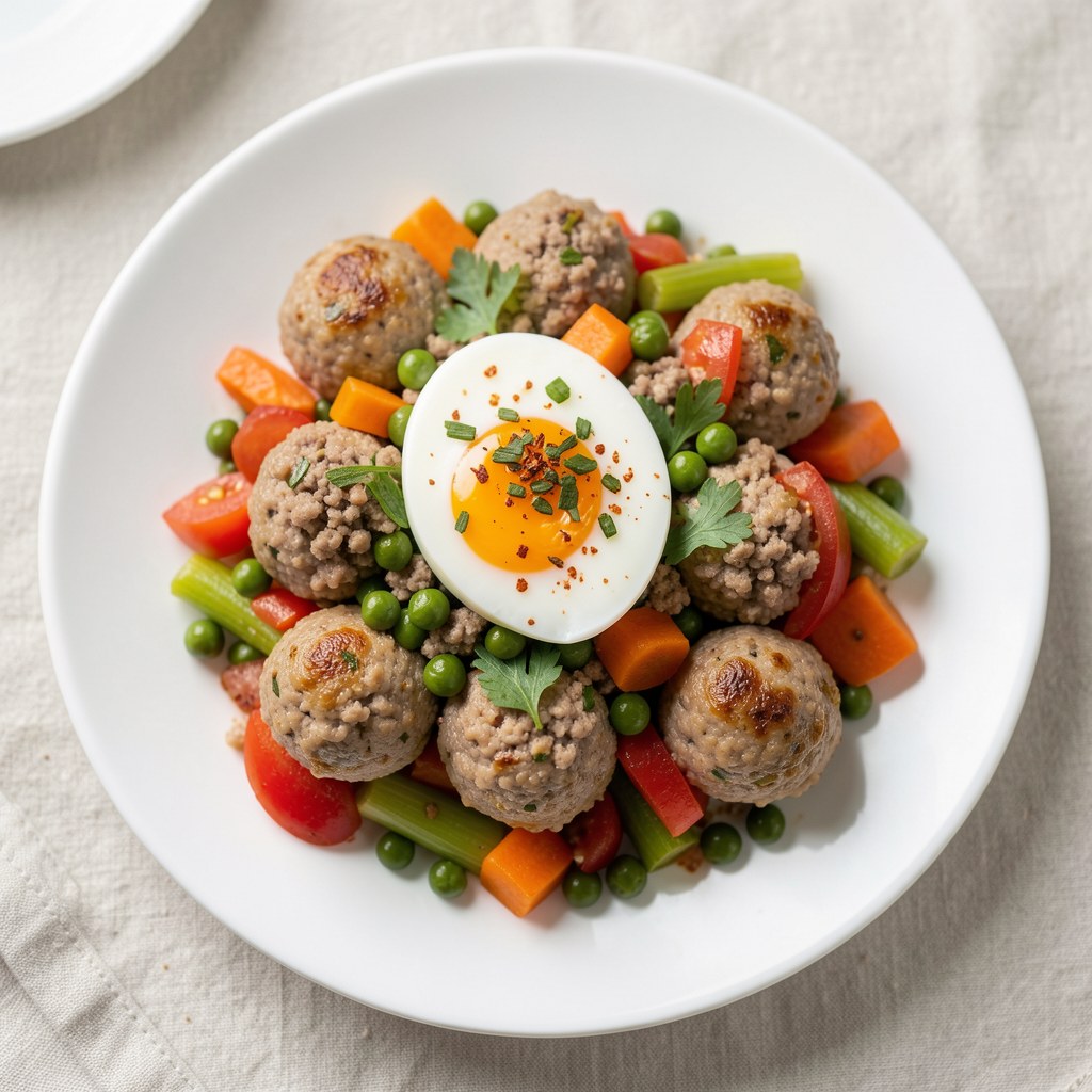 klopsiki w warzywach