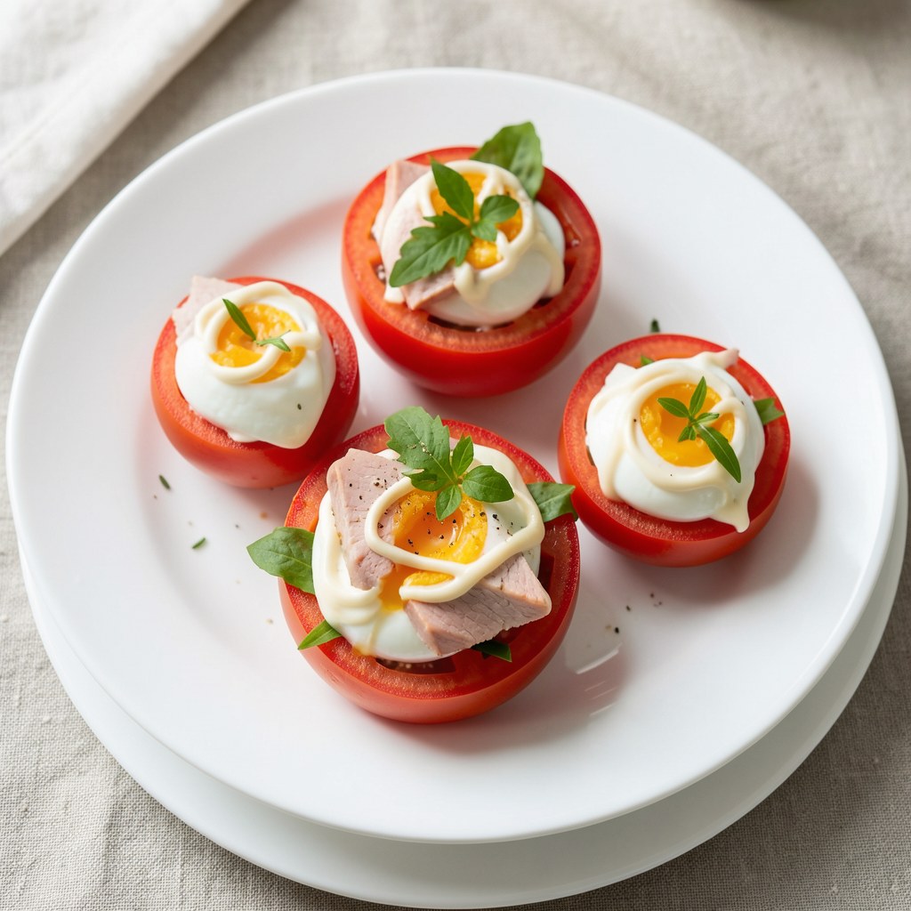 Jajka w pomidorach