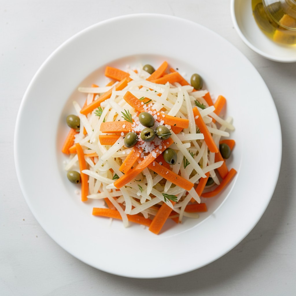 Sórówka z marchewki i kapusty białej