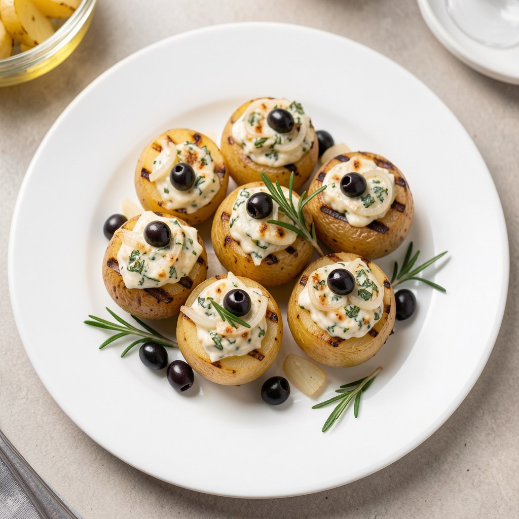 Nadziewane ziemniaki z grilla