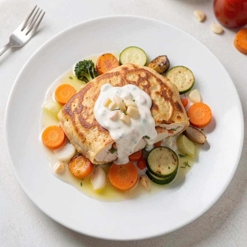 Zapiekanka z indykiem