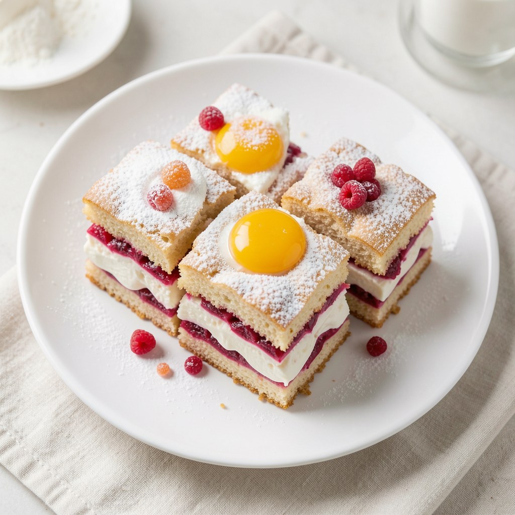 kruche ciasto z rabarbarem