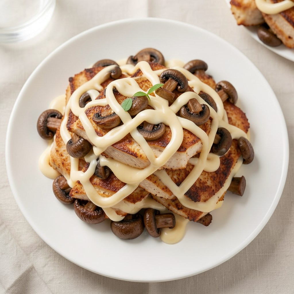 Piersi zapiekane z serem