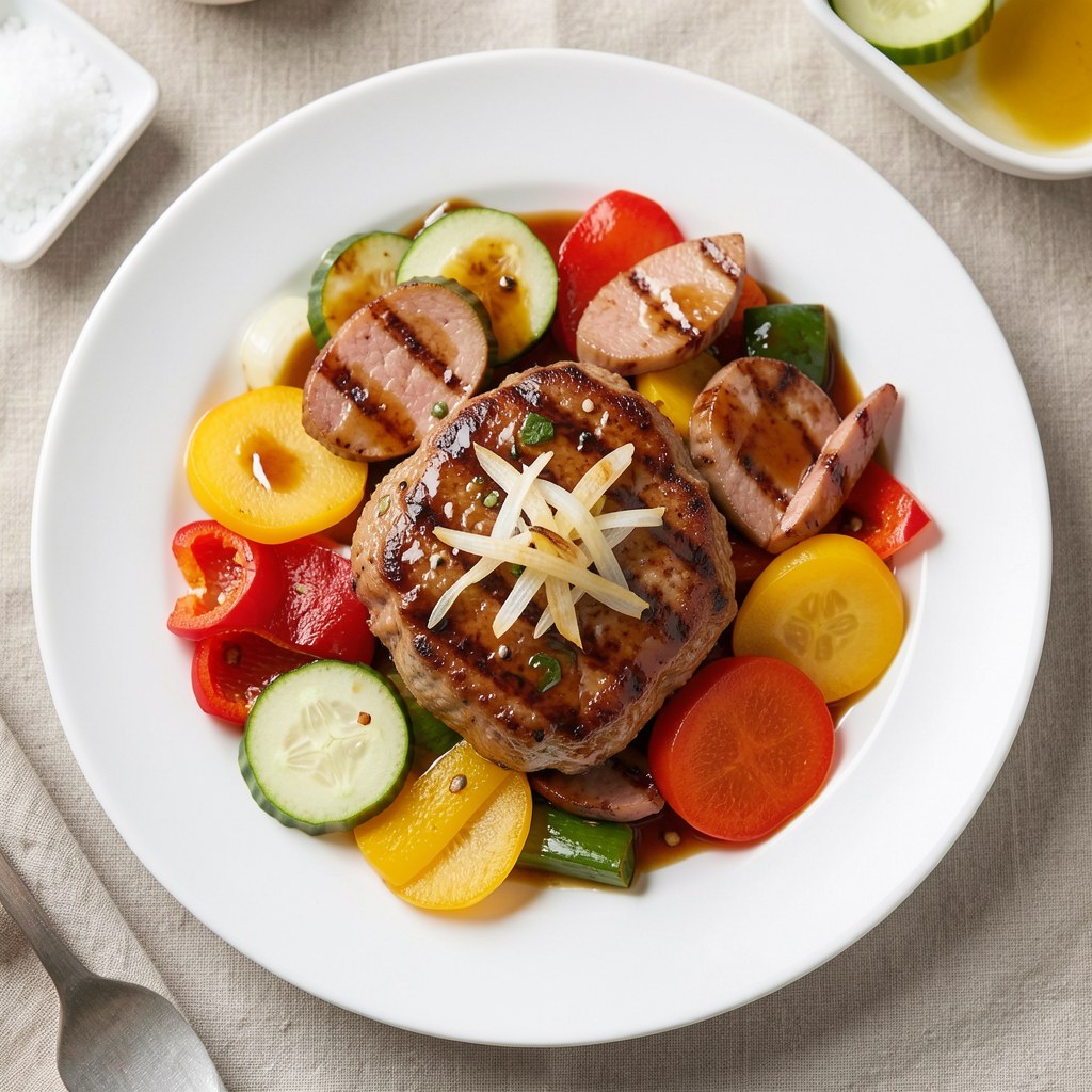 Karkówka z warzywami